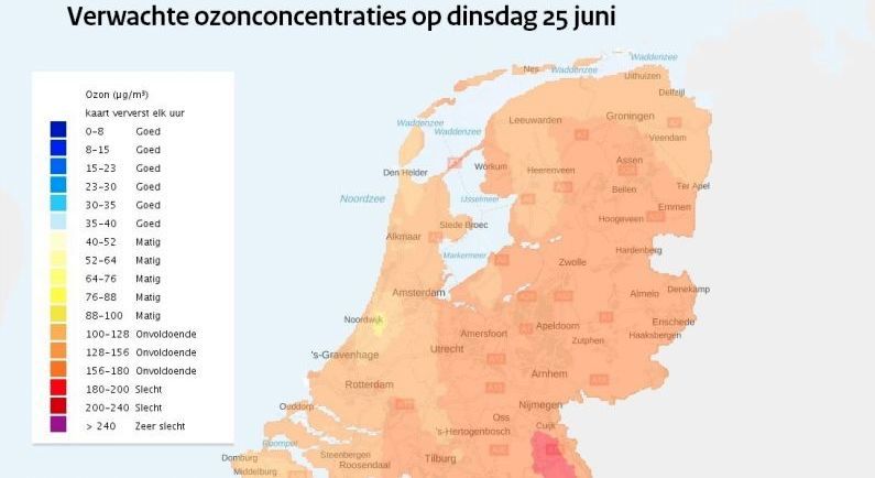 Hitteplan geldt ook voor Drenthe