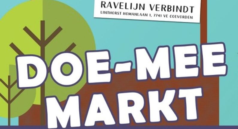 Doe-Mee-Markt in Ravelijn Verbindt