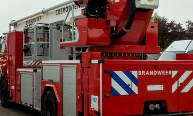 Brand in schuur Zaadvenenweg