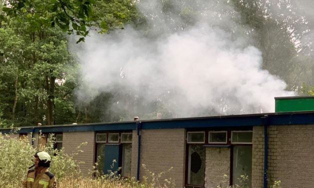 Brand in deel De Klencke aan Witte Zand