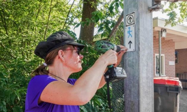 Wandelroutes Dalen zijn voorzien van routepaaltjes