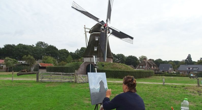 Magisch Drenthe houdt schildersdag