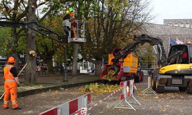 Kapwerkzaamheden zijn gestart