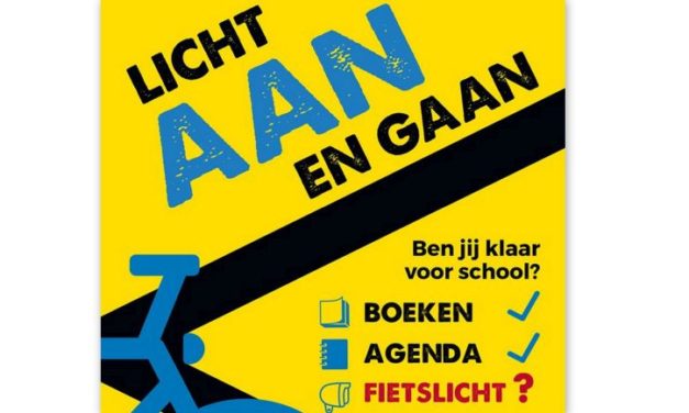 Controle op fietsverlichting: maak kans op prijzen