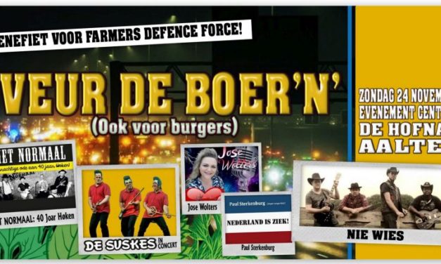 Coevorden ook opstapplaats ‘Veur de boer’n’