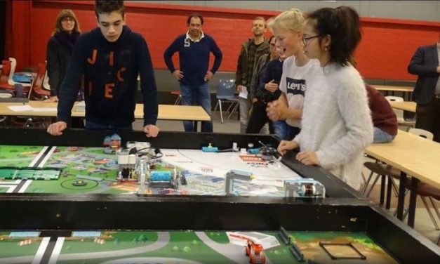 Vier teams van scholengroep Dalen doen mee aan First Lego League