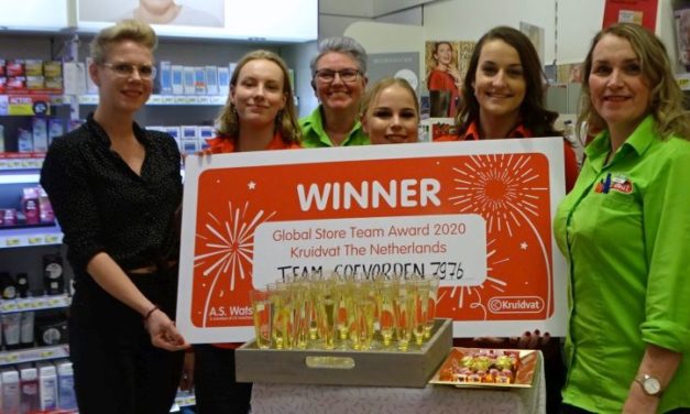 Kruidvat EDS-plein wint award voor beste team