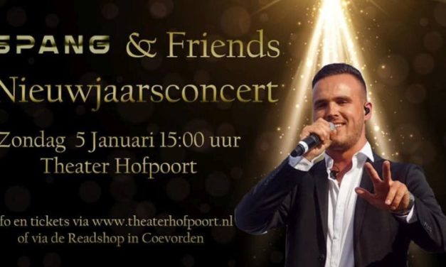 Theater biedt bijzonder nieuwjaarsconcert met Spang & Friends