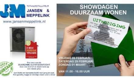 Jansen Meppelink houdt show ‘Duurzame energie’