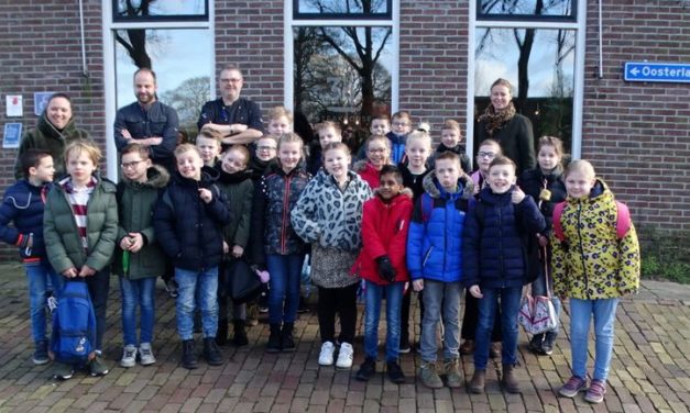 Winnaars Kindermenu genieten van workshop