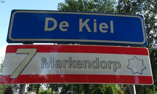 De Kiel onthult bord 7-Markendorp (met filmpje)