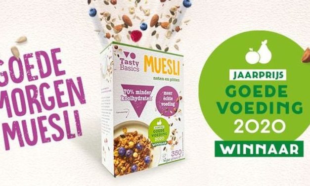 TastyBasics wint Jaarprijs Goede Voeding