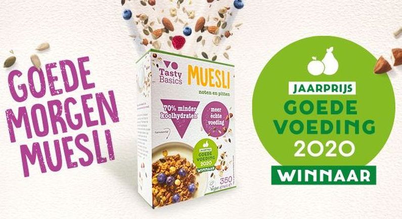 TastyBasics wint Jaarprijs Goede Voeding
