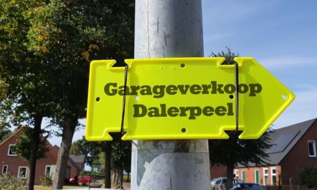 Zaterdag 19 september: garageverkoop Dalerpeel