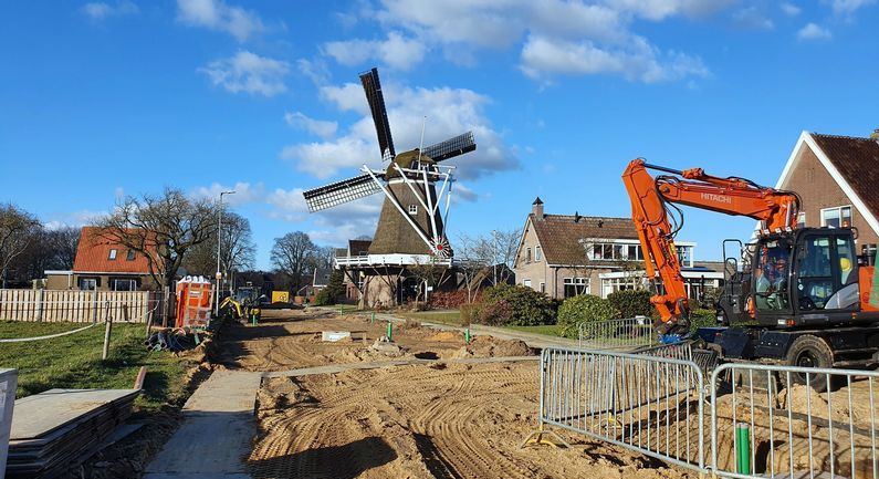 Werkzaamheden De Loo/Bente medio april klaar