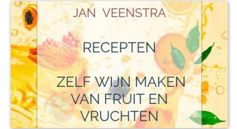 Jan Veenstra presenteert receptenboek