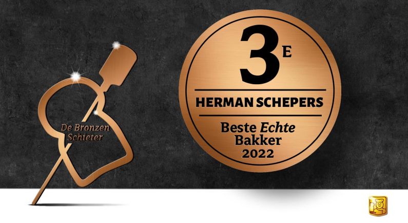 Herman Schepers derde in ranglijst Beste Echte Bakker