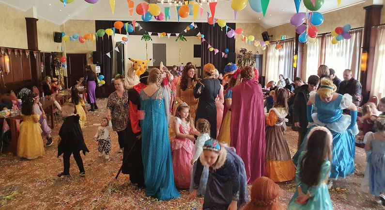 Kindercarnaval is geslaagd festijn