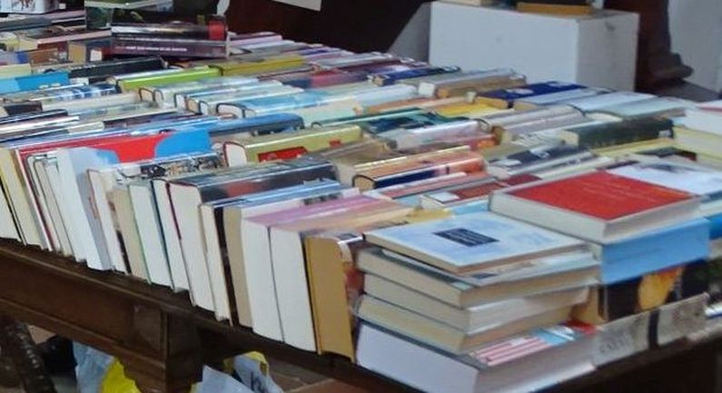 Boekenmarkten in Sleen in augustus