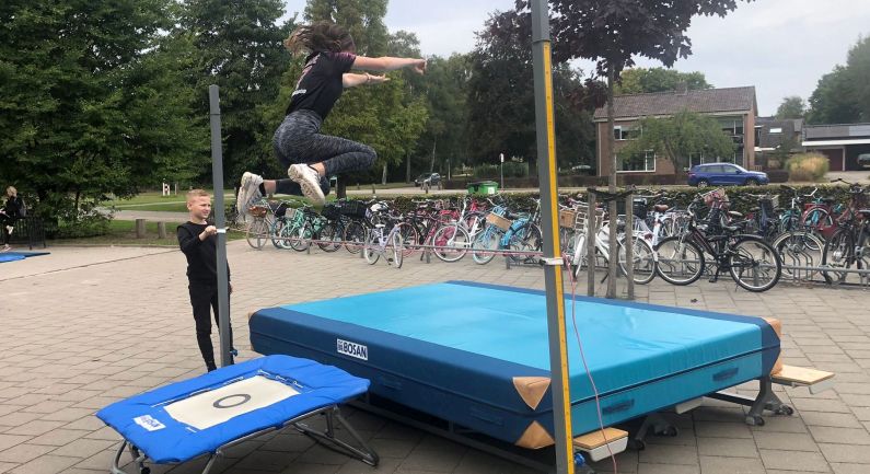 Kinderen Parkschool en Wilhelminaschool beleefden atletiekmiddag