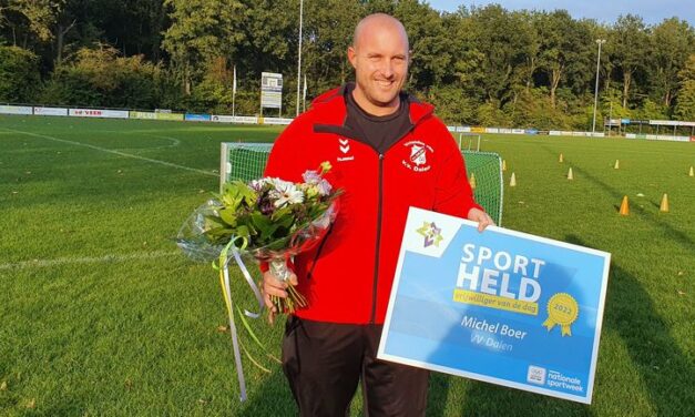 Michel Boer van vv Dalen benoemd tot Sportheld