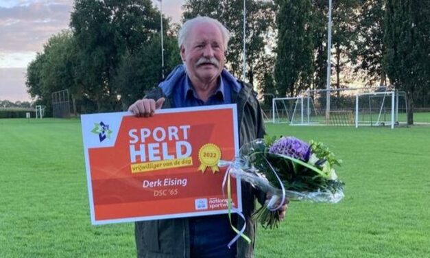 Derk Eising (DSC’65) uitgeroepen tot sportheld