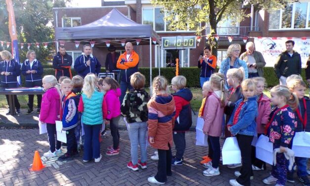 Kinderen zetten hun beste beentje voor bij Mini-Roparun Dalen (met filmpje)