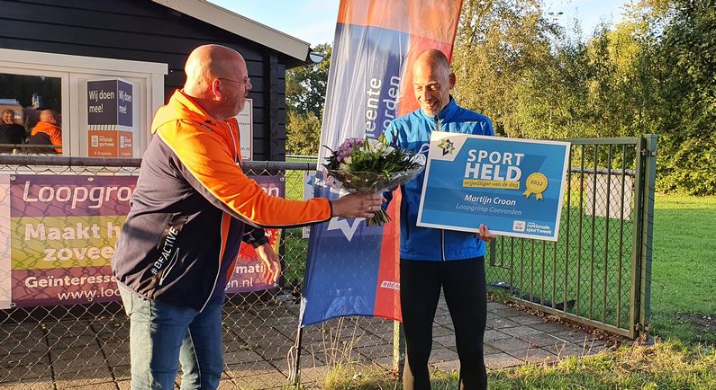 Martijn Croon van Loopgroep Coevorden sportheld