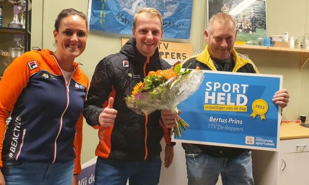 TTV De Roppers heeft ook een sportheld: Bertus Prins