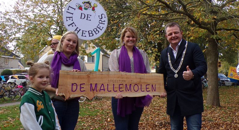 Speeltuinen De Mallemolen en De Speelakker geopend (met foto’s en filmpjes)