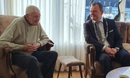 De heer Berends: met 102 jaar de oudste inwoner van de gemeente