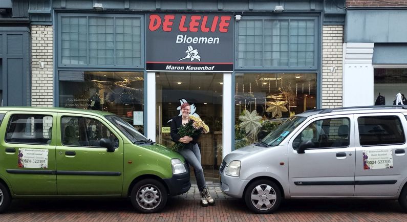 Actie van Bloemenhuis De Lelie