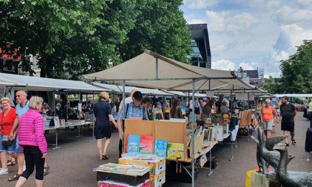 Boekenmarkt in centrum Coevorden