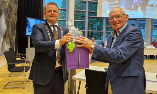 Joop Brink neemt afscheid van de raad