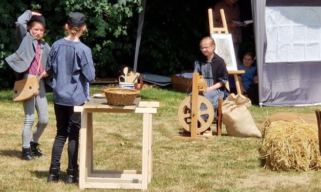 Zweeloo in teken van Van Gogh