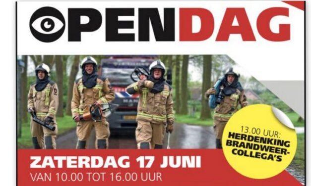 Brandweer Zwinderen houdt open dag