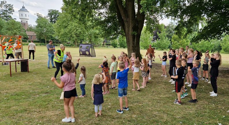 Geslaagd pleinfeest Parkschool