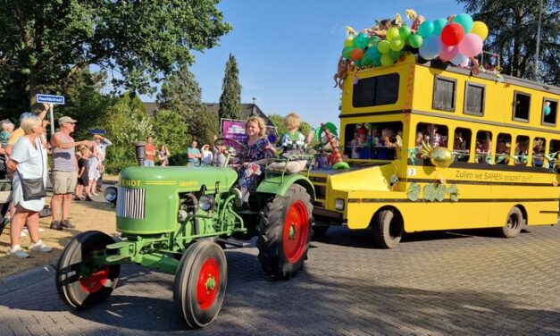 Dalerveen pakt uit met mooie optocht