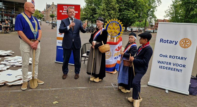 Dankzij Rotary komt er een tappunt voor drinkwater op de Markt