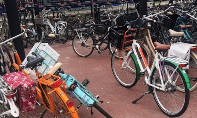 Actie rond verkeerd geparkeerde fietsen bij station