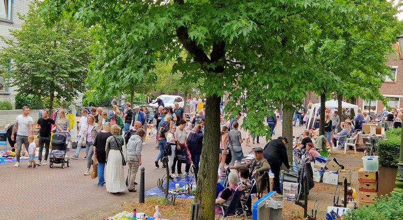 Drukte op Piekiesmarkt