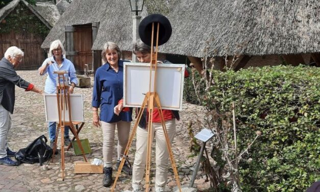 Buitenschilderdag in Zweeloo met publieksactiviteit