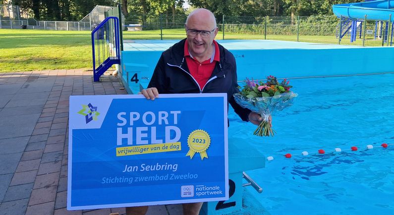 Jan Seubring benoemd tot Sportheld