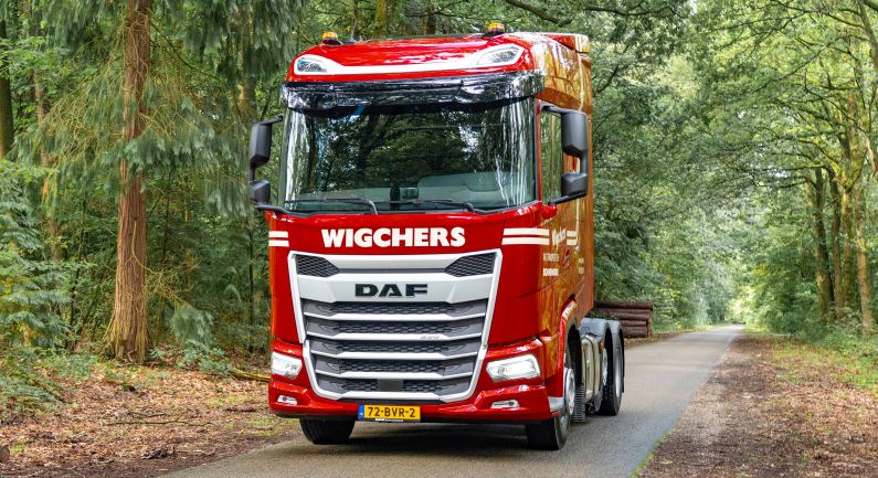 DAF-truck geleverd aan Wigchers Transport