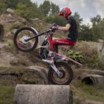 Open Nederlands kampioenschap motortrial op baan Diphoorn