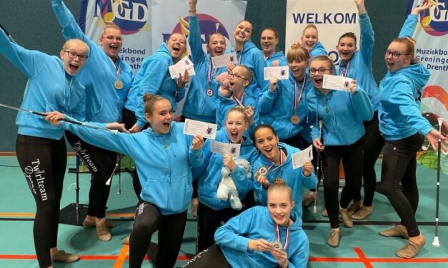 Twirlsters van Dynamix Coevorden gaan naar NK