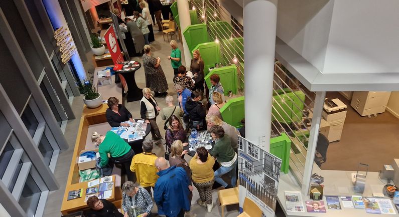 Geslaagde zorgmarkt en voorstelling Teun Toebes