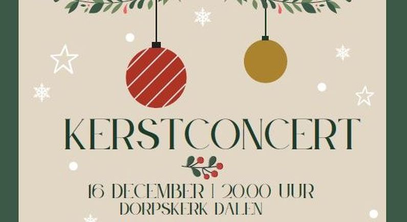 NOVA en HEM verzorgen kerstconcert in Dorpskerk Dalen