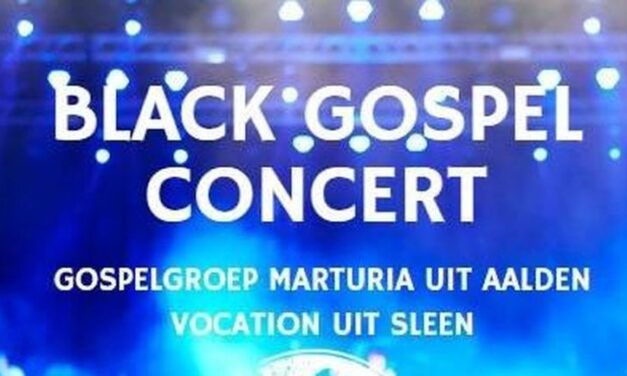 Black Gospelconcert door Vocation en Marturia in Aalden