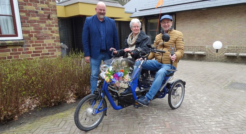 Stichting Duofietsen in het zonnetje als Sportparel van Drenthe